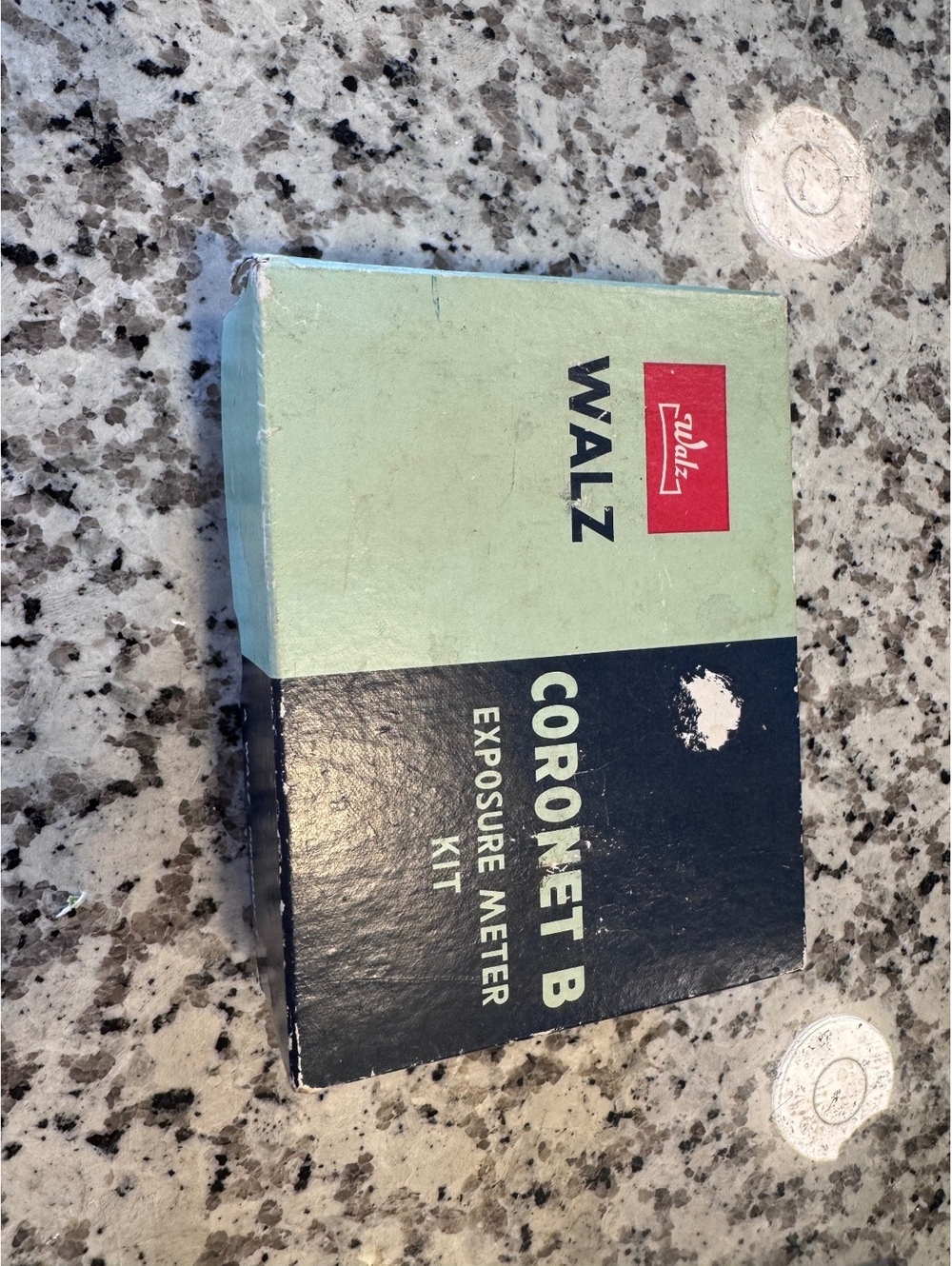 Vintage Walz Coronet B Exposure Meter Kit Deluxe ASA Standard w/Box Japan Untest